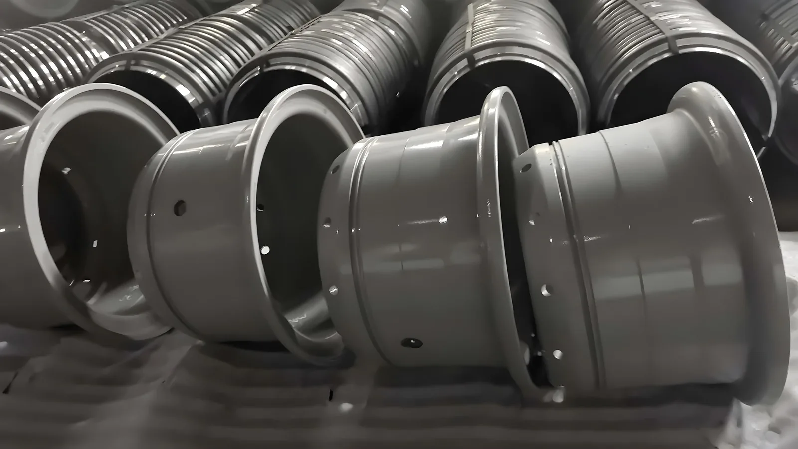 Mining rims before disc assembly